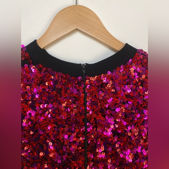 Ashish Iconic Full Sequin Top Size Medium - Picture 6 of 12